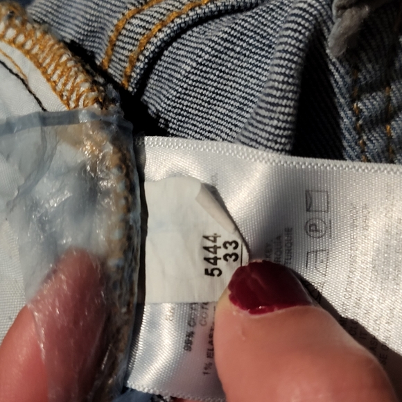 Pilcro Letterpress Anthropologie Embroidered Boyfriend Jeans 33 - Picture 7 of 8